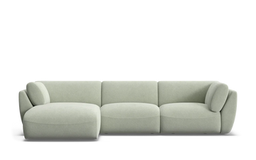 Willow 3 Seat & Chaise with High Arms