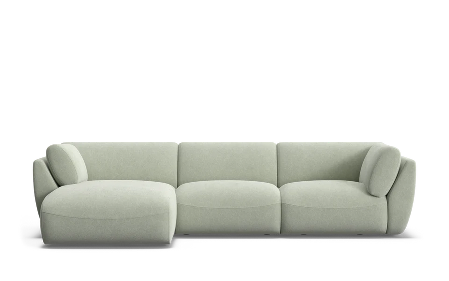 Willow 3 Seat & Chaise with High Arms