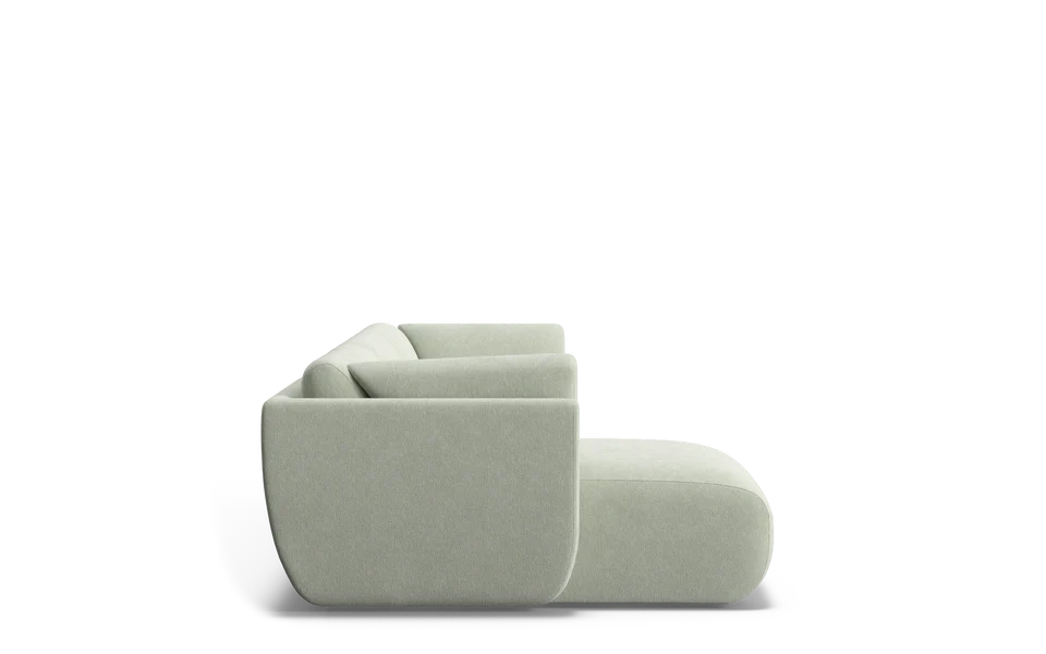 Willow 3 Seat & Chaise with High Arms