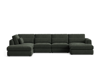 Federal 7 Seat Corner Terminal with Chaise