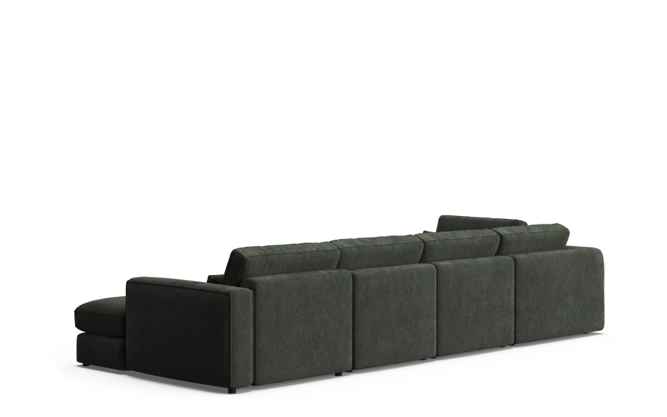 Federal 7 Seat Corner Terminal with Chaise