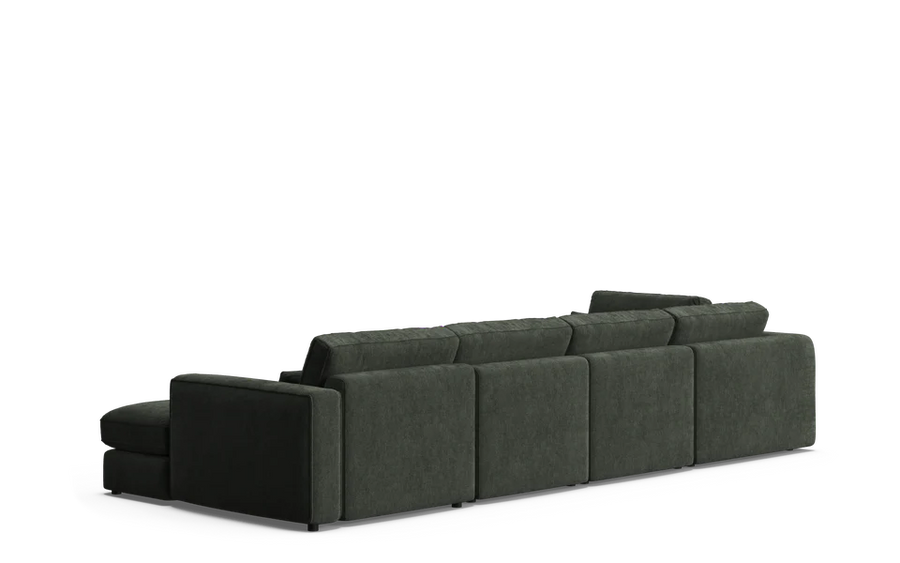 Federal 7 Seat Corner Terminal with Chaise