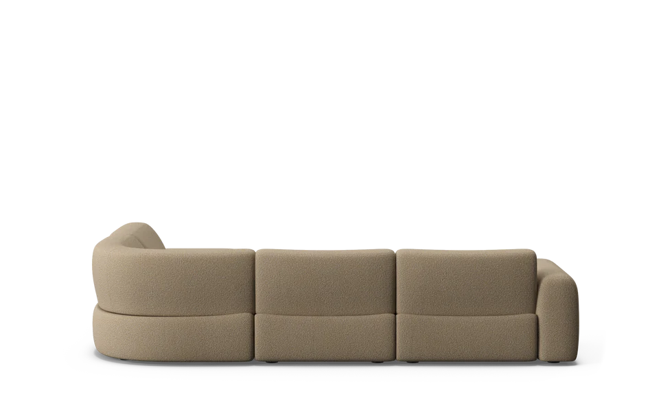 Osier 6 Seat Corner Modular with Ottoman