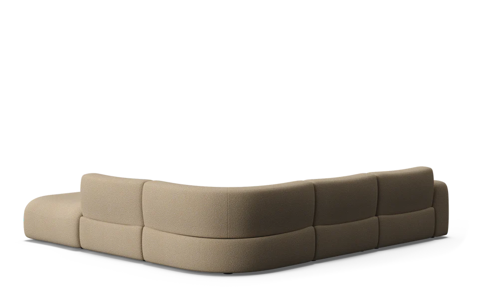 Osier 6 Seat Corner Modular with Ottoman