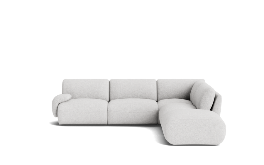 Willow 6 Seat Corner Modular with Ottoman