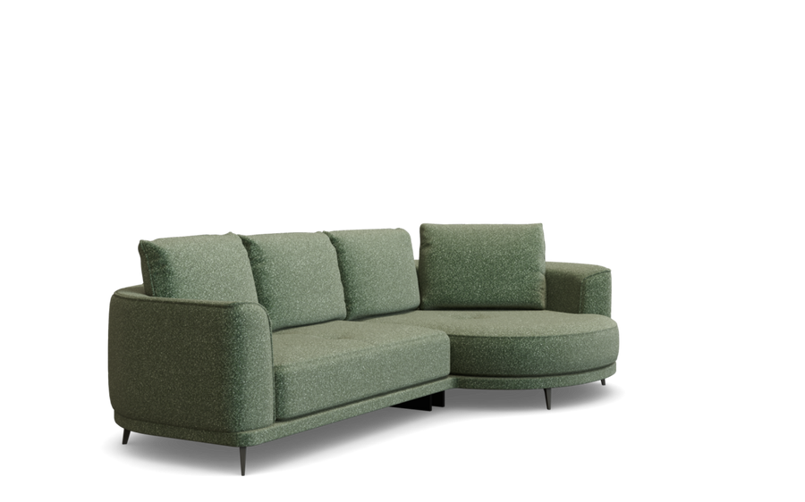 Cypress 3 Seat & Round Chaise