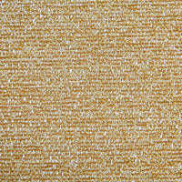 Amboise 3-Seater Curved Sofa with Ball Cushions, Marigold Textured Fabric