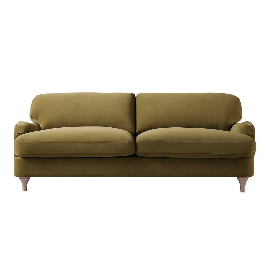 Daphnis Fudge Velvet Sofa 3-Seater