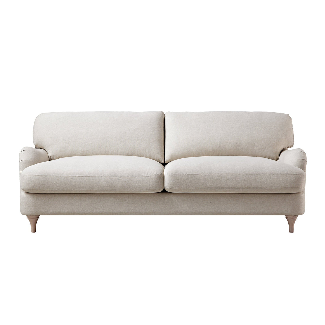 Daphnis Oatmeal Fabric Sofa 3-Seater