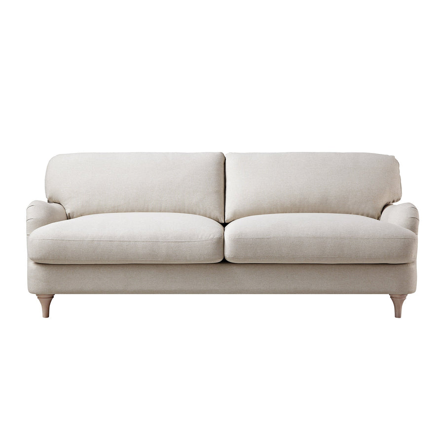 Daphnis Oatmeal Fabric Sofa 3-Seater