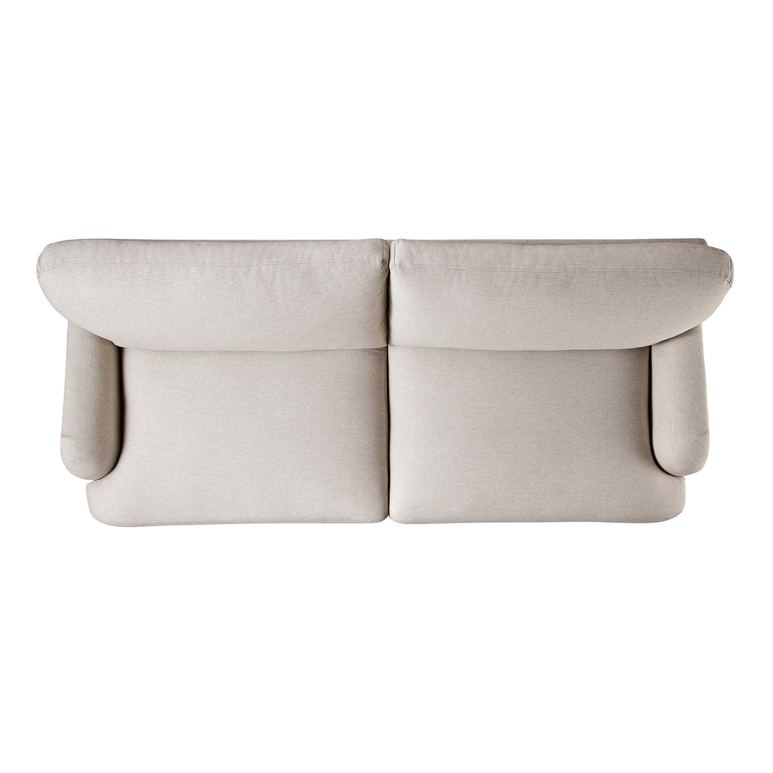 Daphnis Oatmeal Fabric Sofa 3-Seater