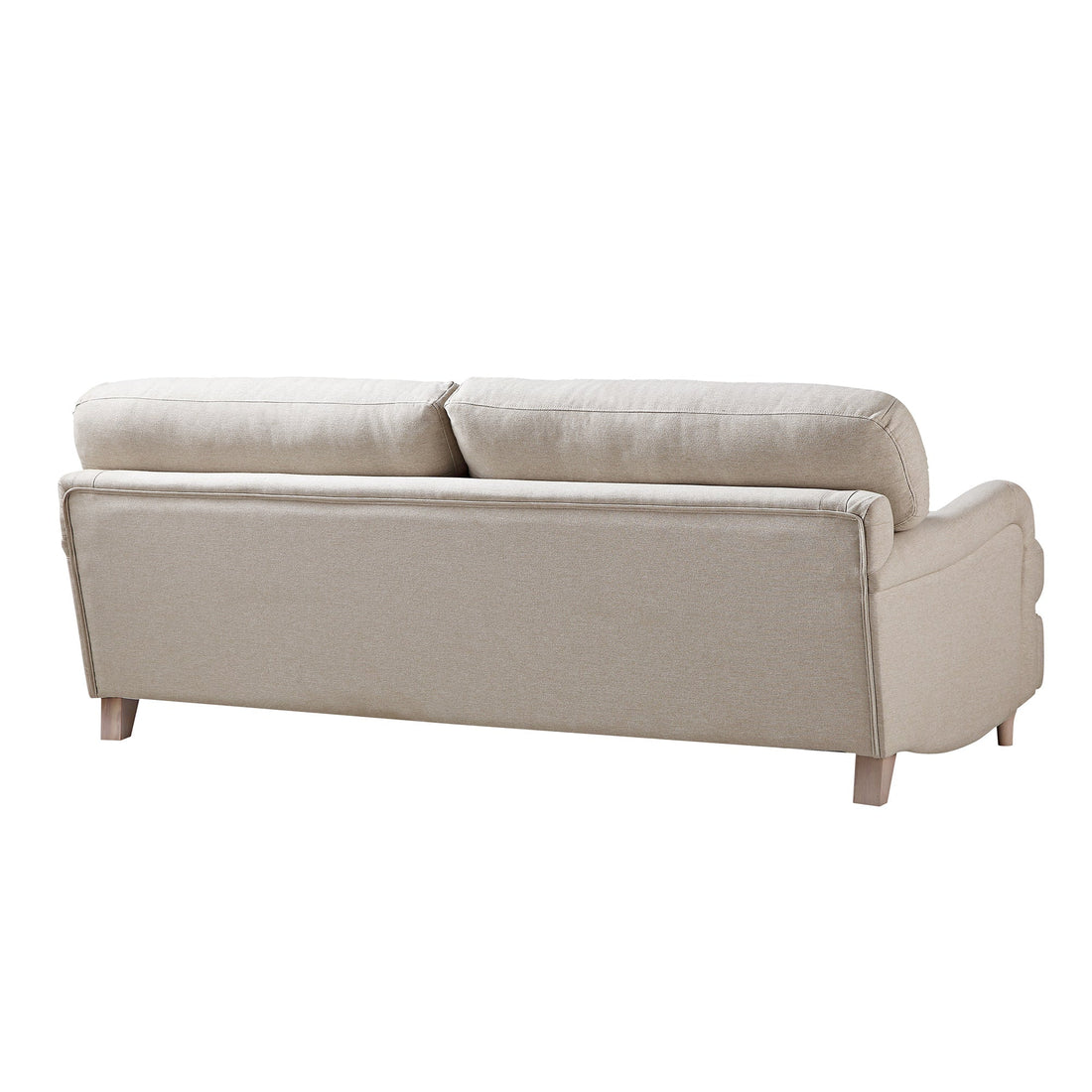 Daphnis Oatmeal Fabric Sofa 3-Seater