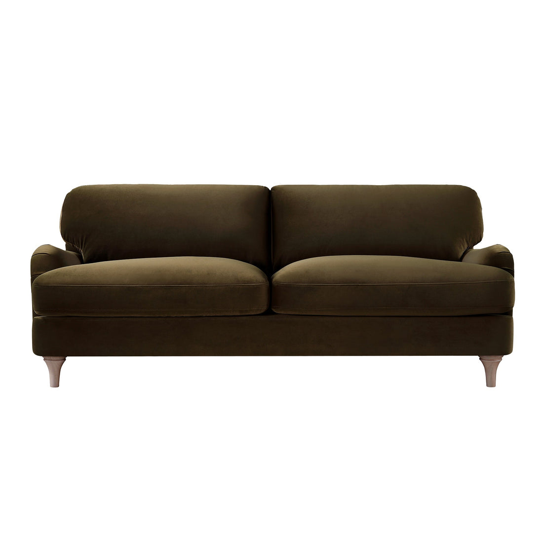 Daphnis Seaweed Velvet Sofa 3-Seater