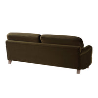 Daphnis Seaweed Velvet Sofa 3-Seater