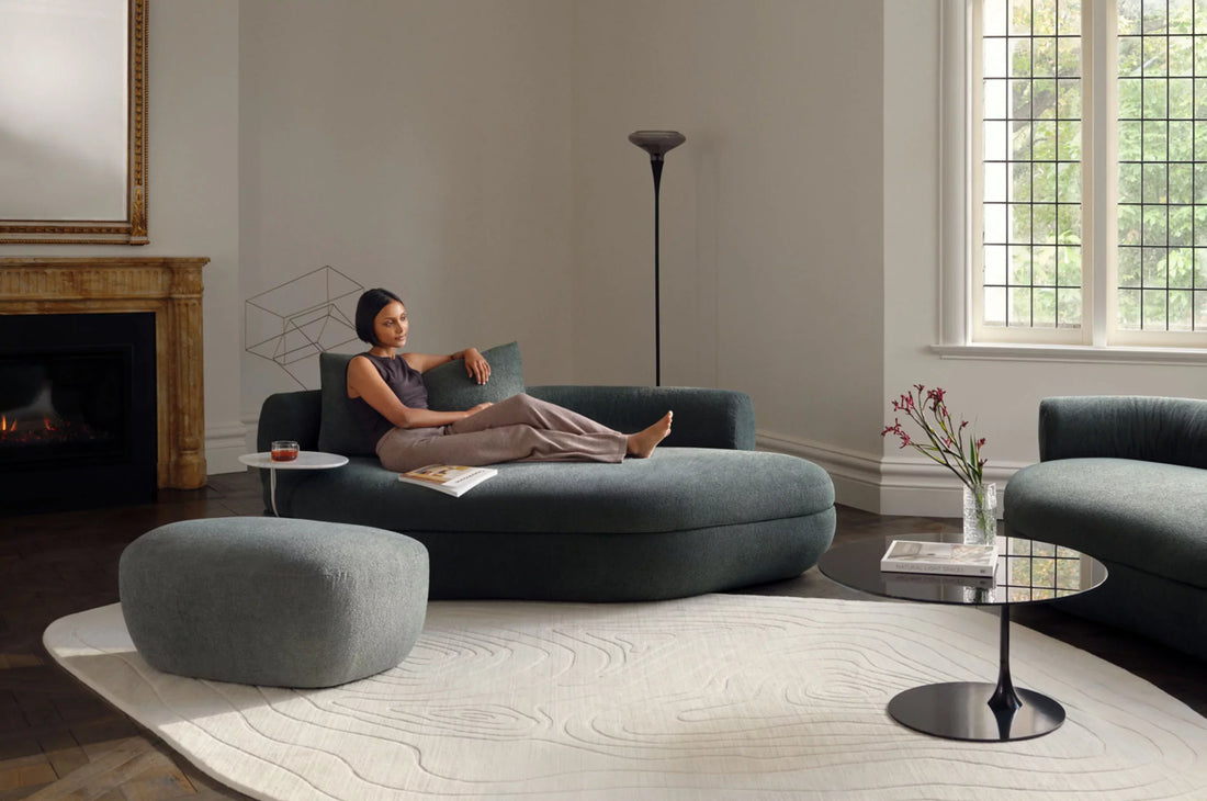 Aura Sofa with Large Back Cushions and Bolsters