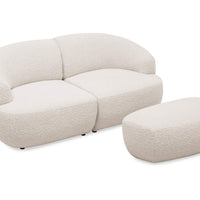 Aura 2 Seater Modular Sofa with Aura Ottoman