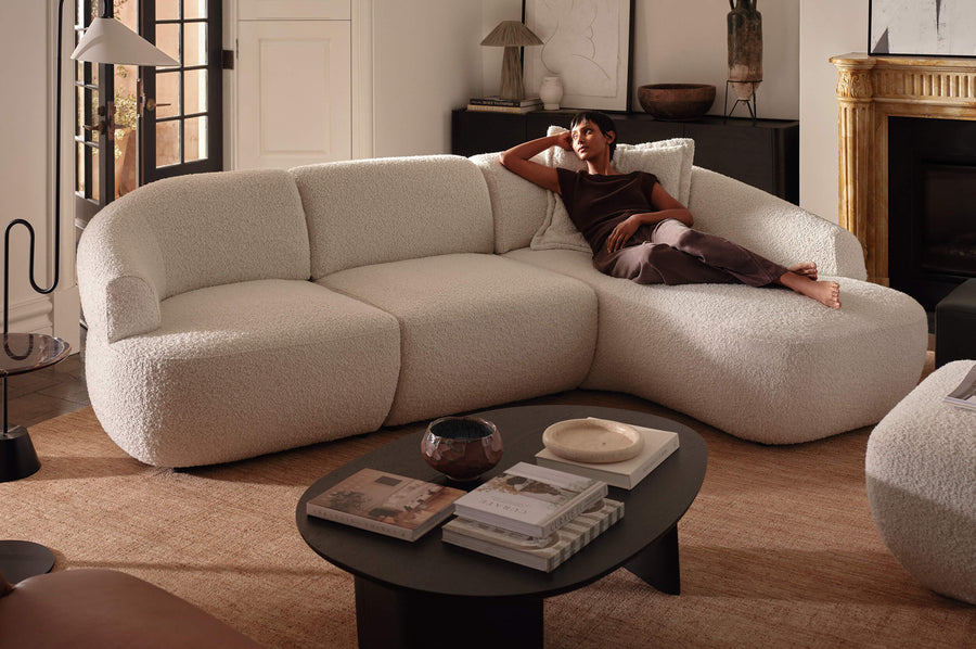 Aura Modular Sofa with Right Chaise