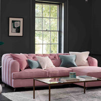 Earl Grey Corner Sofa Bed with Chaise