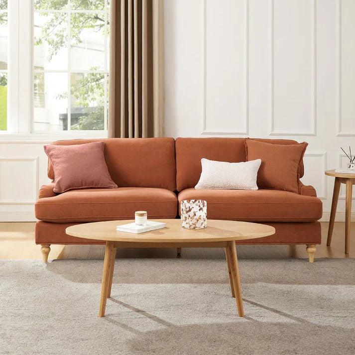 Hampshire 3 Seater Sofa - Burnt Orange