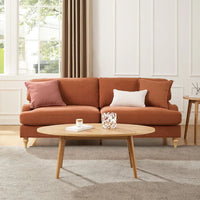 Hampshire 3 Seater Sofa - Burnt Orange