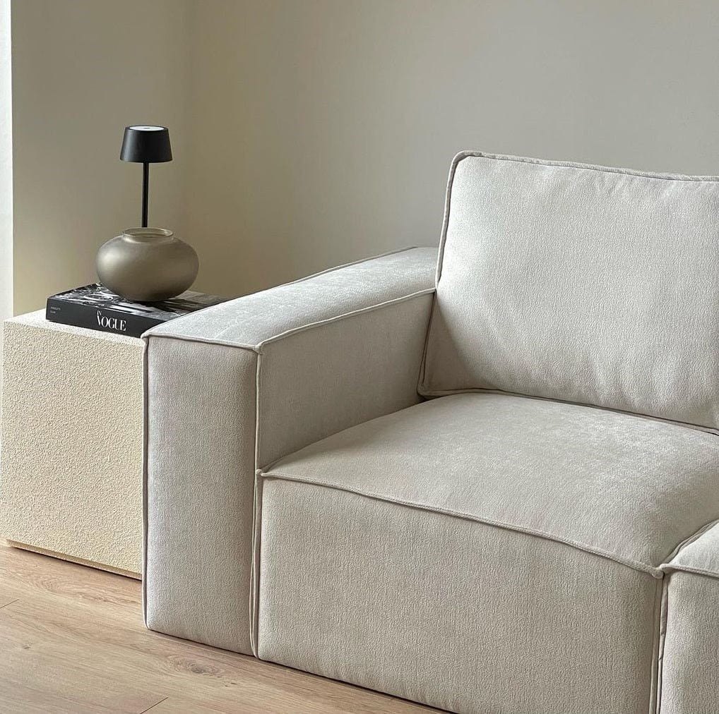 Brooklyn 3 Seater Sofa - Ivory