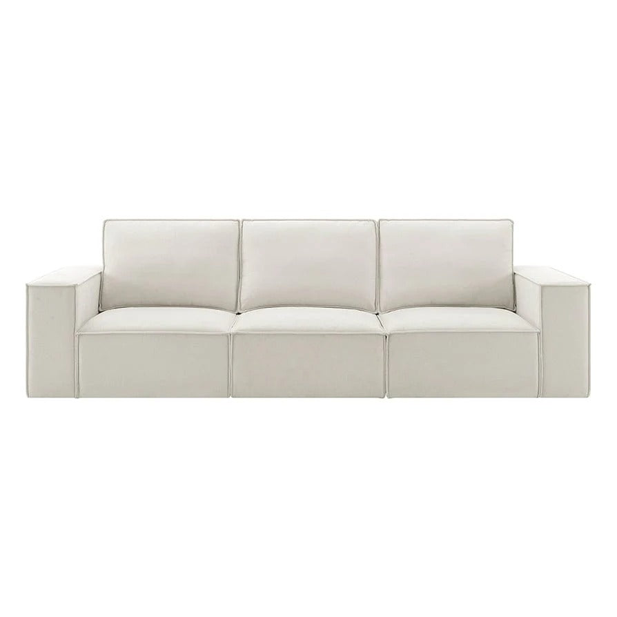 Brooklyn 3 Seater Sofa - Ivory