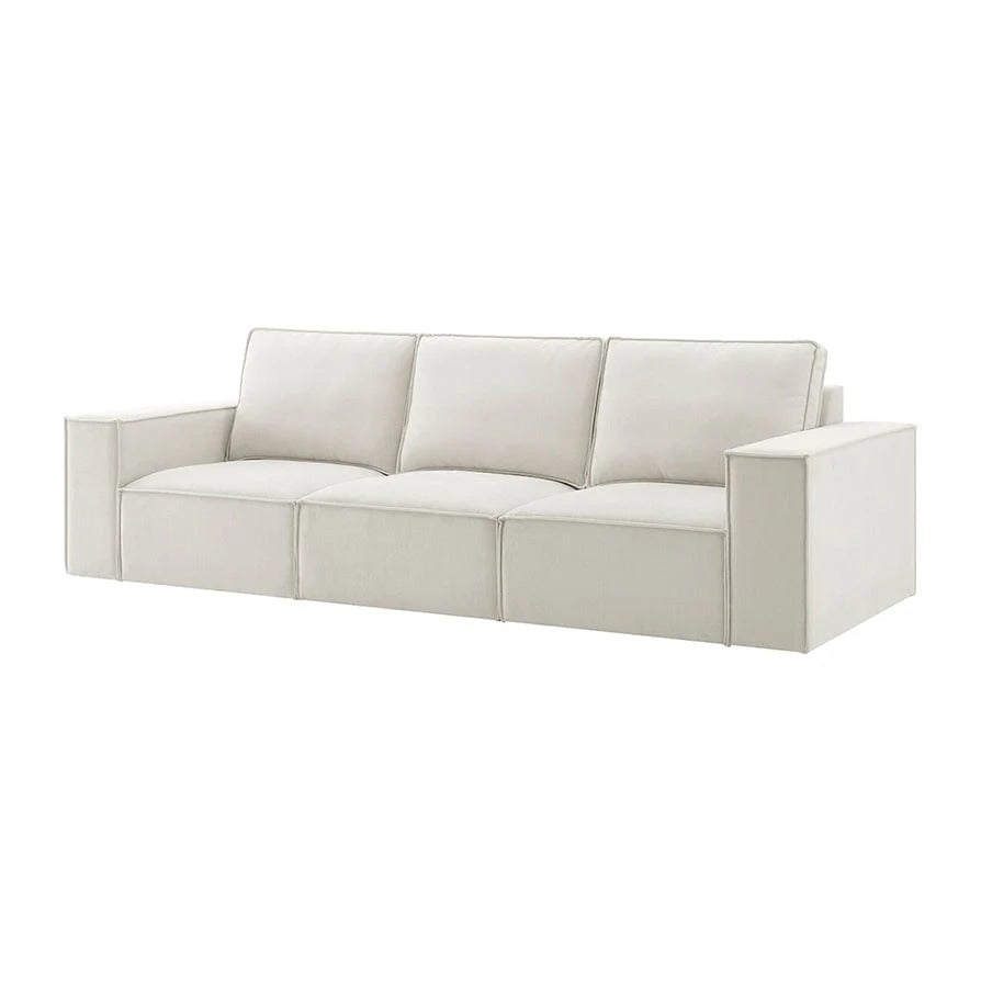 Brooklyn 3 Seater Sofa - Ivory