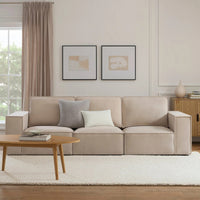 Brooklyn 3 Seater Sofa - Stone