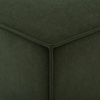 Brooklyn Pouffe - Dark Olive