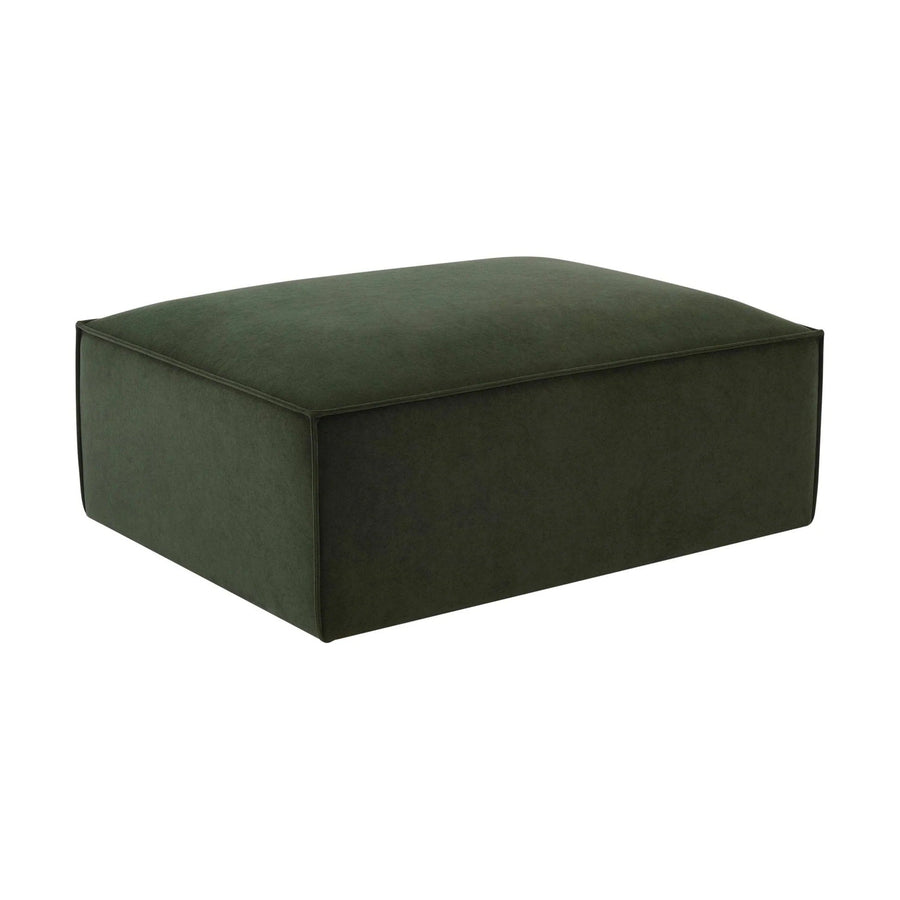 Brooklyn Pouffe - Dark Olive