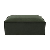 Brooklyn Pouffe - Dark Olive