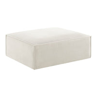 Brooklyn Pouffe - Ivory