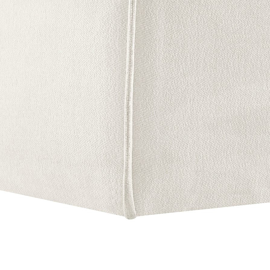 Brooklyn Pouffe - Ivory