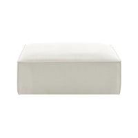 Brooklyn Pouffe - Ivory