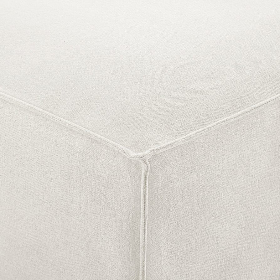 Brooklyn Pouffe - Ivory
