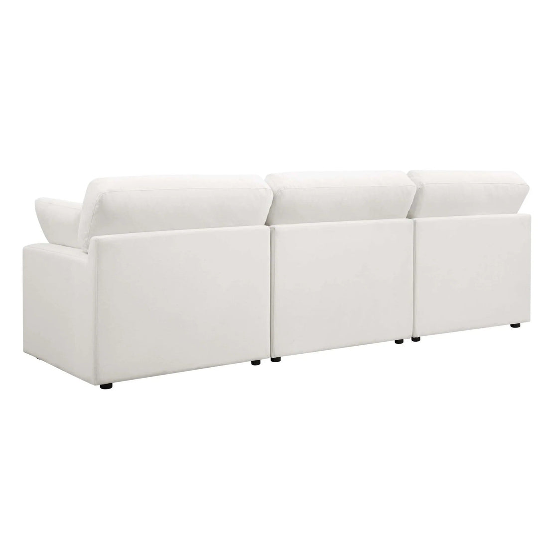 Cairo Feather 3 Seater Sofa - Vanilla