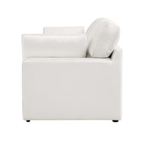 Cairo Feather 3 Seater Sofa - Vanilla