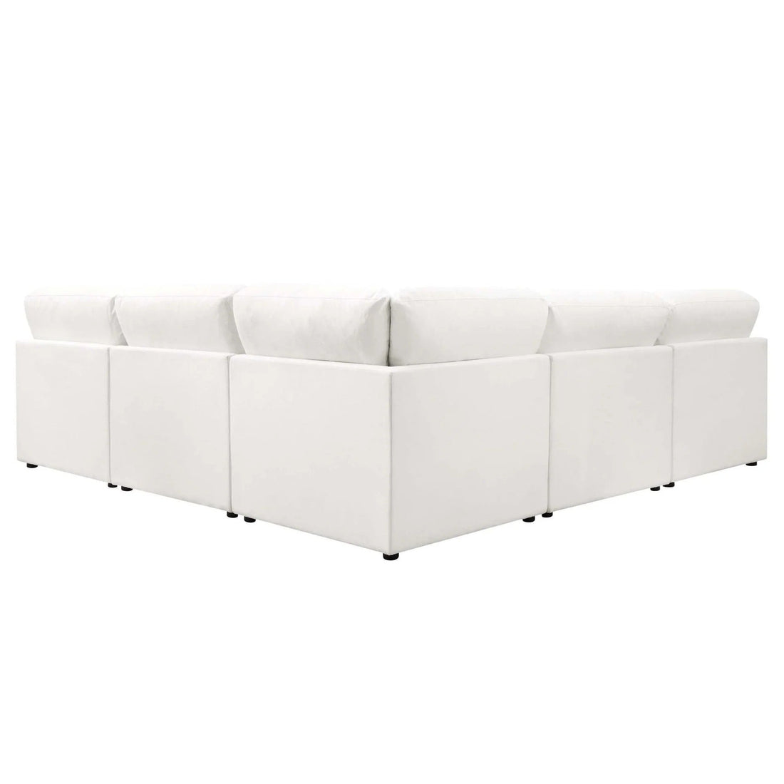 Cairo Feather Left Hand Corner Sofa - Vanilla