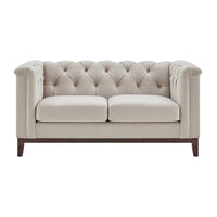 Chesterfield 2 Seater Sofa - Stone