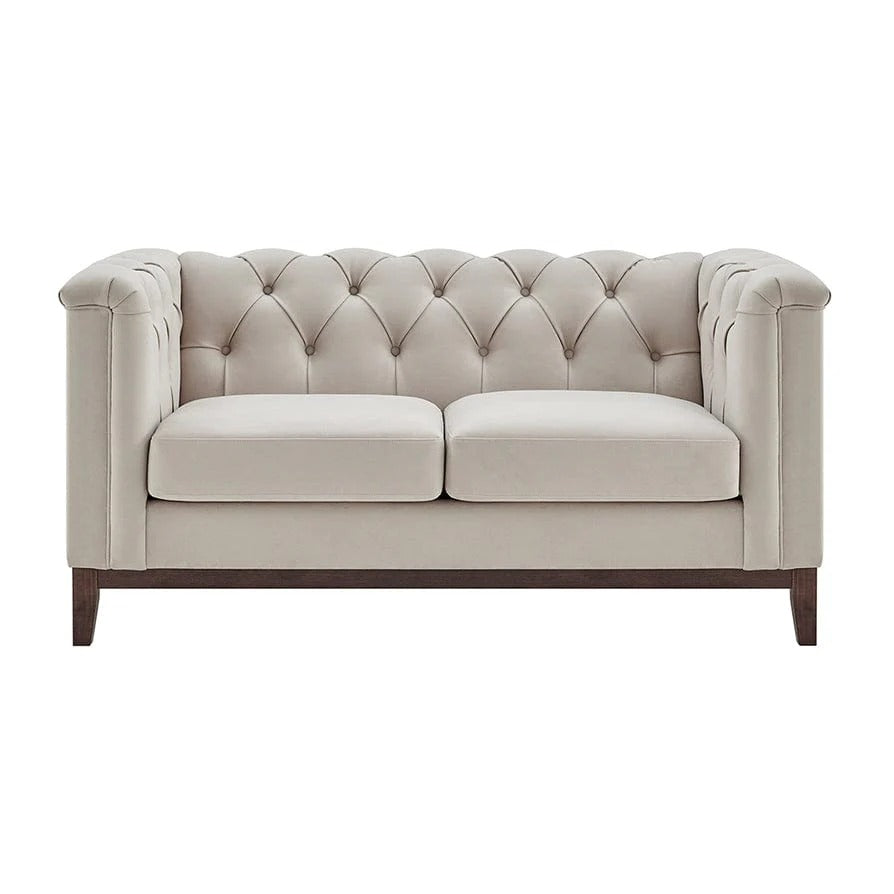 Chesterfield 2 Seater Sofa - Stone
