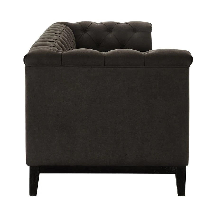 Chesterfield 3 Seater Sofa - Dark Brown