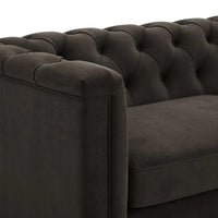 Chesterfield 3 Seater Sofa - Dark Brown
