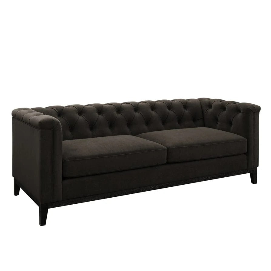 Chesterfield 3 Seater Sofa - Dark Brown