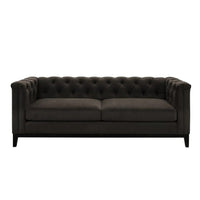 Chesterfield 3 Seater Sofa - Dark Brown