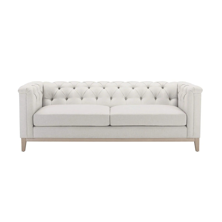 Chesterfield 3 Seater Sofa - Natural Stripe
