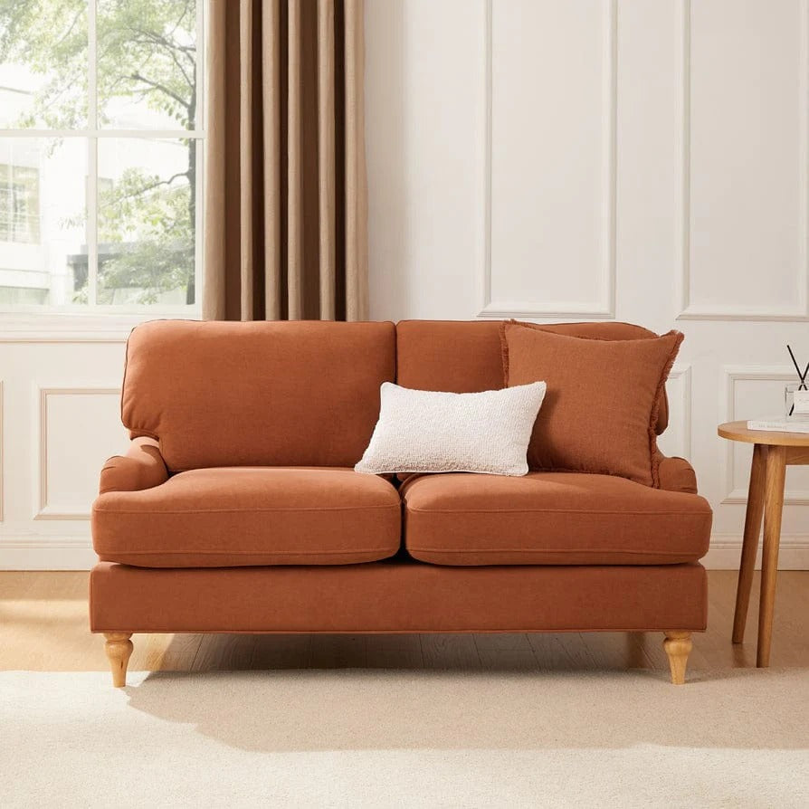 Hampshire 2 Seater Sofa - Burnt Orange