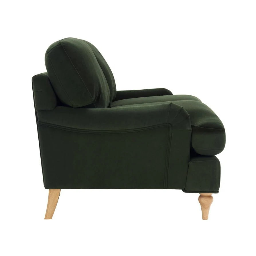 Hampshire 2 Seater Sofa - Dark Olive Green
