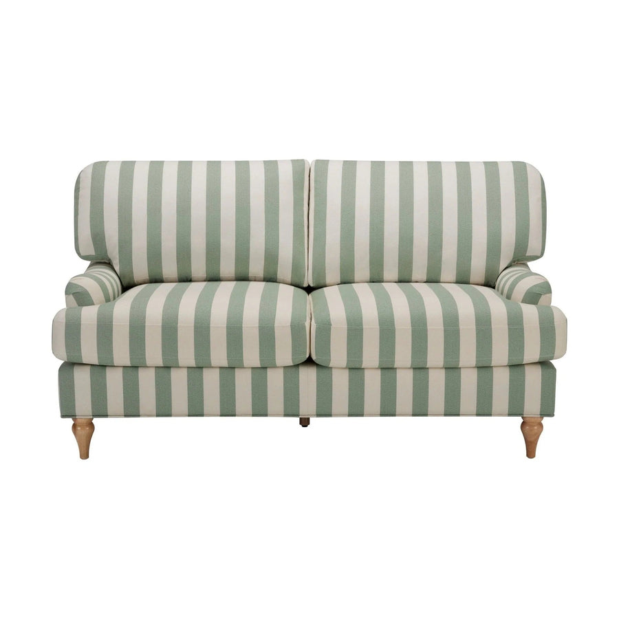 Hampshire 2 Seater Sofa - Green Stripe