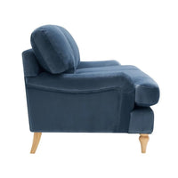 Hampshire 2 Seater Sofa - Mid Blue