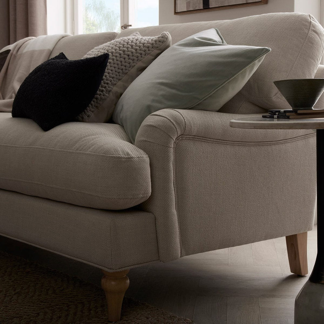 Hampshire 3 Seater Sofa - Beige